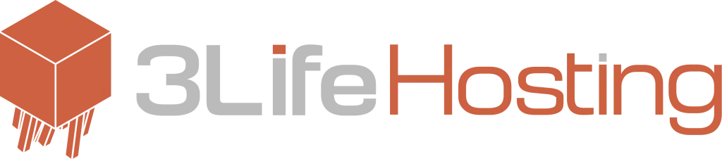 The 3Life Hosting Logo